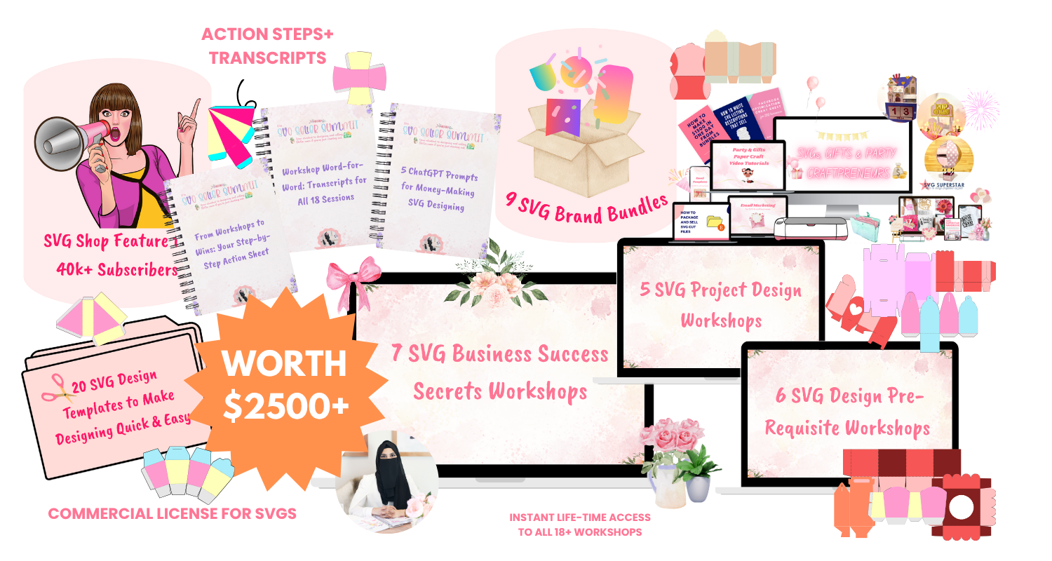 SVG SELLER BIZ KIT MOCKUP